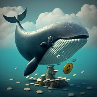 Логотип @kyt_crypt - Кит в крипте 🐳