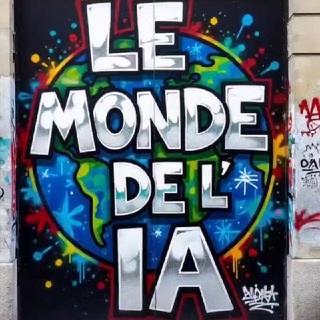 Логотип @l_intelligence_artificielle - "Le Monde de l'IA"