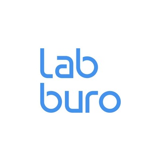 Логотип @labburo - lab buro, твой поставщик яблок