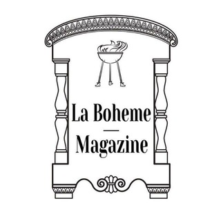 Логотип @labohememagazine - Журнал "Богема"/La Boheme Magazine