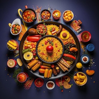 Логотип @lacocinaespanola - Испанская кухня и вино. Рецепты и рассказы