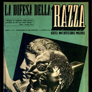 Логотип @ladifesadellarazza - 🇮🇹 La Difesa della Razza 🧬