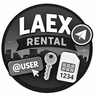 Логотип @laexchannel - Laex RENTAL💎