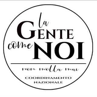Логотип @lagentecomenoinazionale - La gente come noi-Coordinamento Nazionale