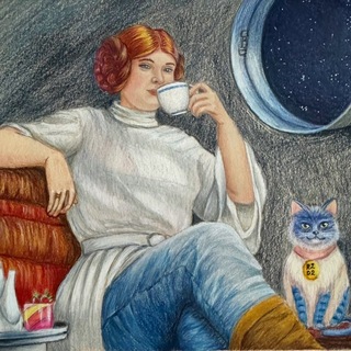 Логотип @lanadanilova_art - Сам себе художник | Лана Данилова