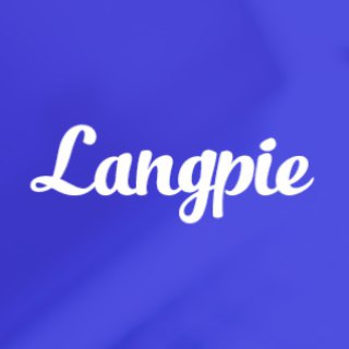 Логотип @langpie - LangPie pre-ICO