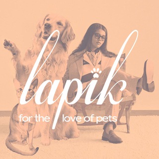 Логотип @lapik_brand - lapik | во имя любви к питомцам 🐾