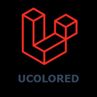 Логотип @laravel_uncolored - Laravel, PHP, Backend - Uncolored collection