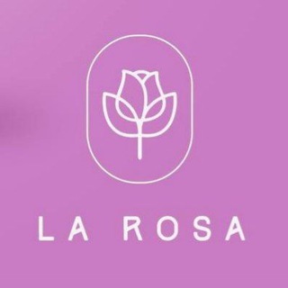 Логотип @larosa_flowersshop - LA ROSA flowers shop
