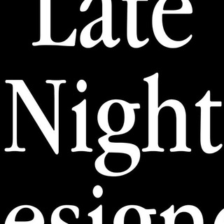 Логотип @latenightdesigner - Late Night Designer