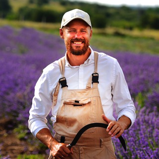 Логотип @lavandin_ru - Лавандовый фермер Сергей Русаков