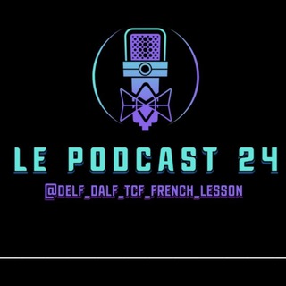 Логотип @le_podcast_24 - Le Podcast 24🇫🇷