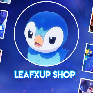 Логотип @leafxup_shop - leafxup - shop
