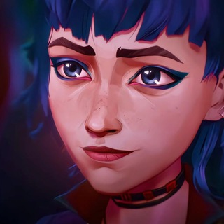 Логотип @leaguelegendsarcane - League of Legends | Arcane