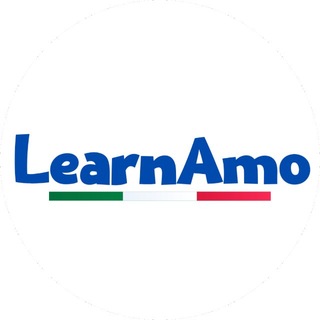 Логотип @learnamo - Learn Italian with LearnAmo - Italian Language School