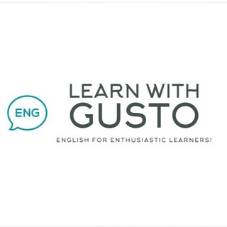 Логотип @learnwithgusto - Learn with gusto🇬🇧🌍