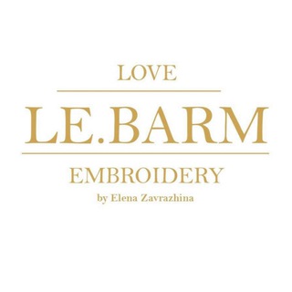 Логотип @lebarm_embro - Вышивка с le.barm
