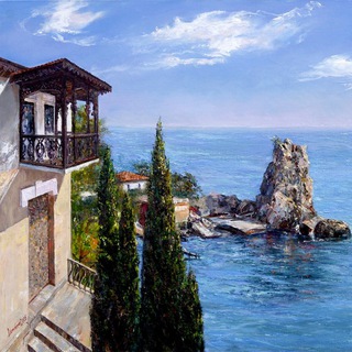 Логотип @lemarapainting - Картины маслом - Лемара Амзаева / Oil painting - Lemara Amzaeva