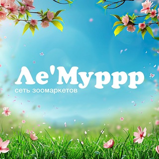 Логотип @lemurrr_novosti - Зоомаркет Ле'Муррр