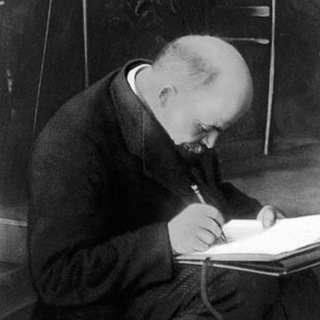 Логотип @leninipisma - Твой В. Ульянов