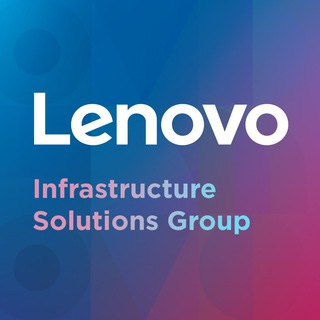 Логотип @lenovodcg_ru - Lenovo Infrastructure Solutions Group