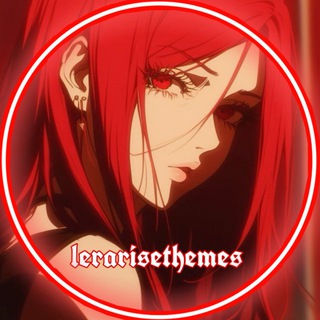 Логотип @lerarisethemes - темы для компьютера/пк/windows/ios/android/themes for