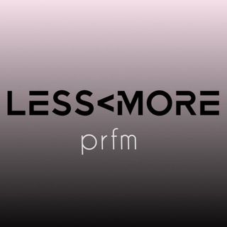 Логотип @less_more_prfm - LESS<MORE prfm