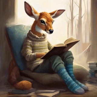 Логотип @lessa_iz_lesa - Трепетная лань в носках