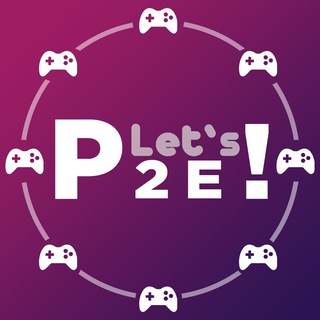 Логотип @letsp2e - Let's P2E