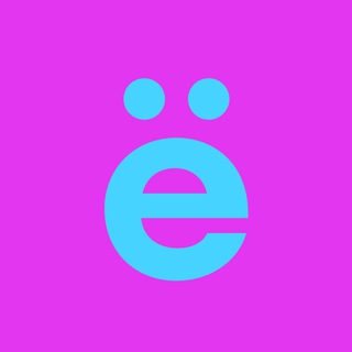 Логотип @letter_yo - буква ё