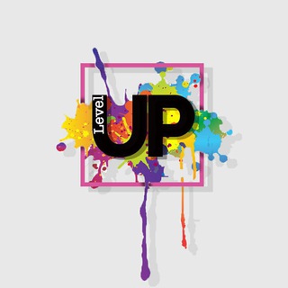 Логотип @levelup_tg - LevelUp - юмор
