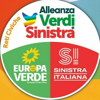 Логотип @liberieuguali - Alleanza Verdi Sinistra