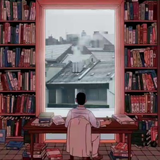 Логотип @library_comments - Library📚 обсуждение