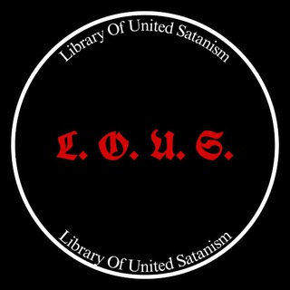 Логотип @library_of_united_satanism - Library of United Satanism