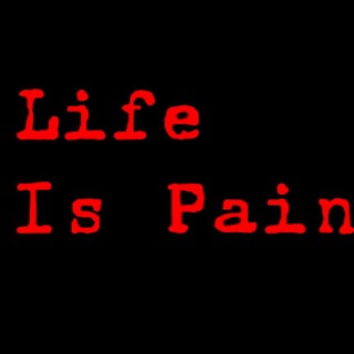Логотип @lifeeispainn - life is pain