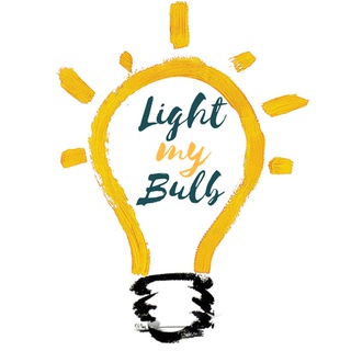 Логотип @lightmybulb - LIGHT MY BULB💡
