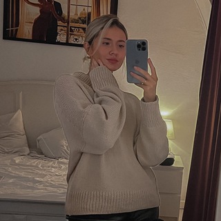 Логотип @lika_vyazhi_chat - Лика, вяжи 🪄чат