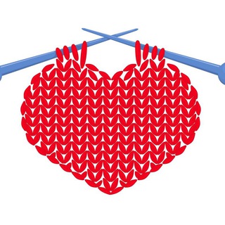 Логотип @like_knit - Люблю вязать