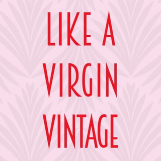 Логотип @likeavirgin_vintage - Like a virgin vintage