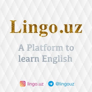 Логотип @lingouz_discussion_group - Lingo.uz.| Uyda o'rganing |Discussion group