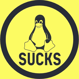 Логотип @linuxsucks - Linux sucks