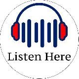 Логотип @listenenglishhere - Listen Here - Английский аудирование