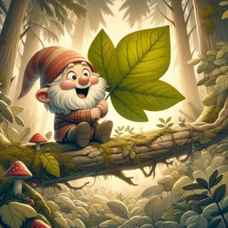 Логотип @listo_gnomik - 🦊 ЛИСТО-ГНОМИК 🦊