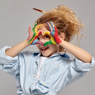 Логотип @littleart_kids - Little Art | Мир детского творчества