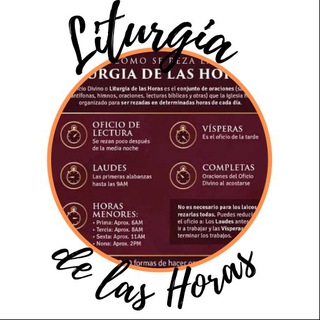 Логотип @liturgiadelashorasgl - Liturgia de las Horas