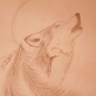 Логотип @livedrawings - 🐺Живое творчество| Авторские рисунки