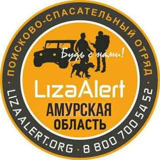 Логотип @lizaalert_amur - ДПСО «ЛизаАлерт» Амурская область