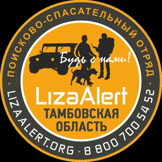 Логотип @lizaalert_tmb - ПСО "ЛизаАлерт" Тамбовской области