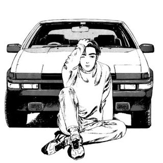 Логотип @lnitiaid - Initial D 2.0 (Инициал Ди | MF Ghost | Мф Призрак | МФ гост)