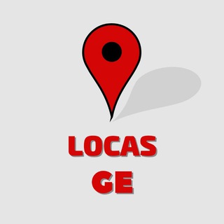 Логотип @locas_ge - Локации Грузии - Locations in Georgia